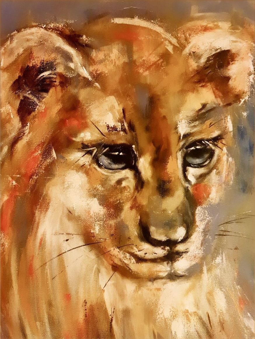 ArteDiAlina.com painting: Curiosity ....